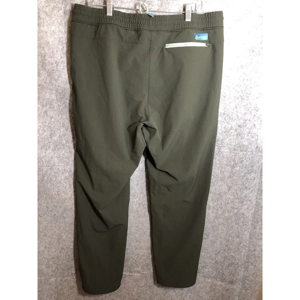Cotopaxi Pants Mens XL Green Subo Tech Performance Hike Travel Fish Camp Golf